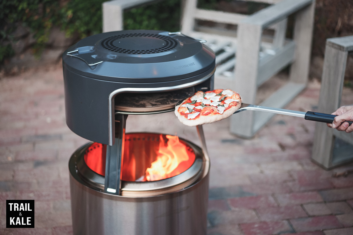 Solo Stove Pi Fire Review The firepit pizza oven by Trail and Kale watermarked 28
