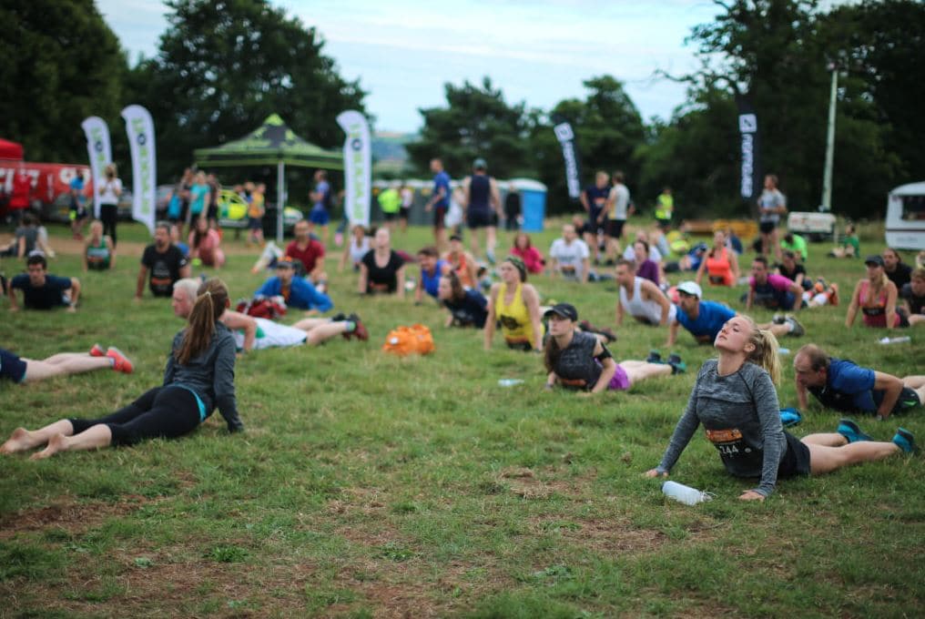 Yoga workshops at Salomon Sunset Series Bristol
