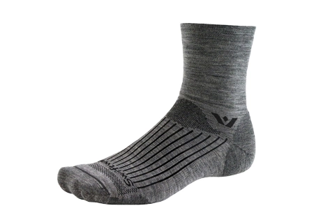 Swiftwick Pursuit Quarter Crew High Socks