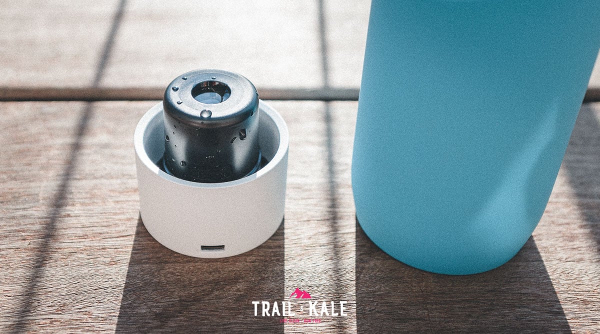 The LARQ Bottle Movement review trail and kale wm 7