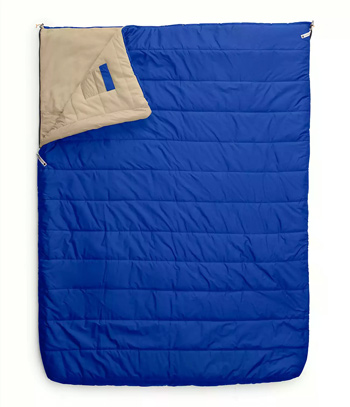 The North Face Eco 20 Double Sleeping Bag Best 2 Person Sleeping Bags for Couples Trail and Kale 1