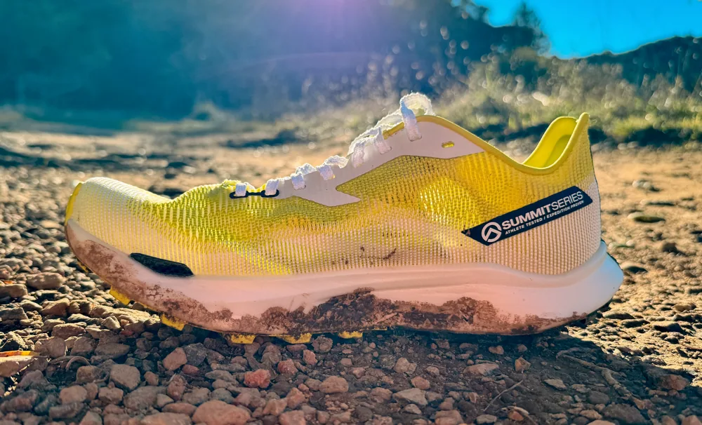 The North Face VECTIV Sky 2 midsole with carbon plate