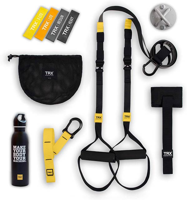 TRX GO Bundle Suspension Trainer Best Home Gym Equipment for Runners Trail and Kale 2
