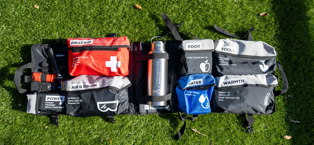 SEVENTY2 Pro Survival System - 60 items are all well organised