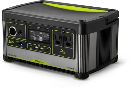 Yeti Lithium 500X portable power station