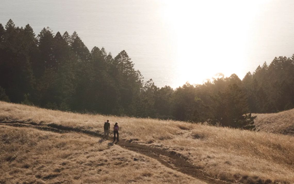 Get outside and go hiking for the first time