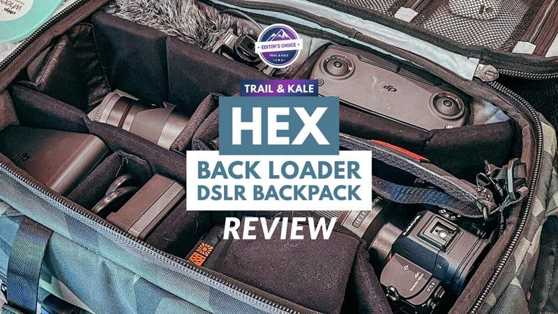 Hex Camera Bag Review with wrist strap Trail and Kale featured