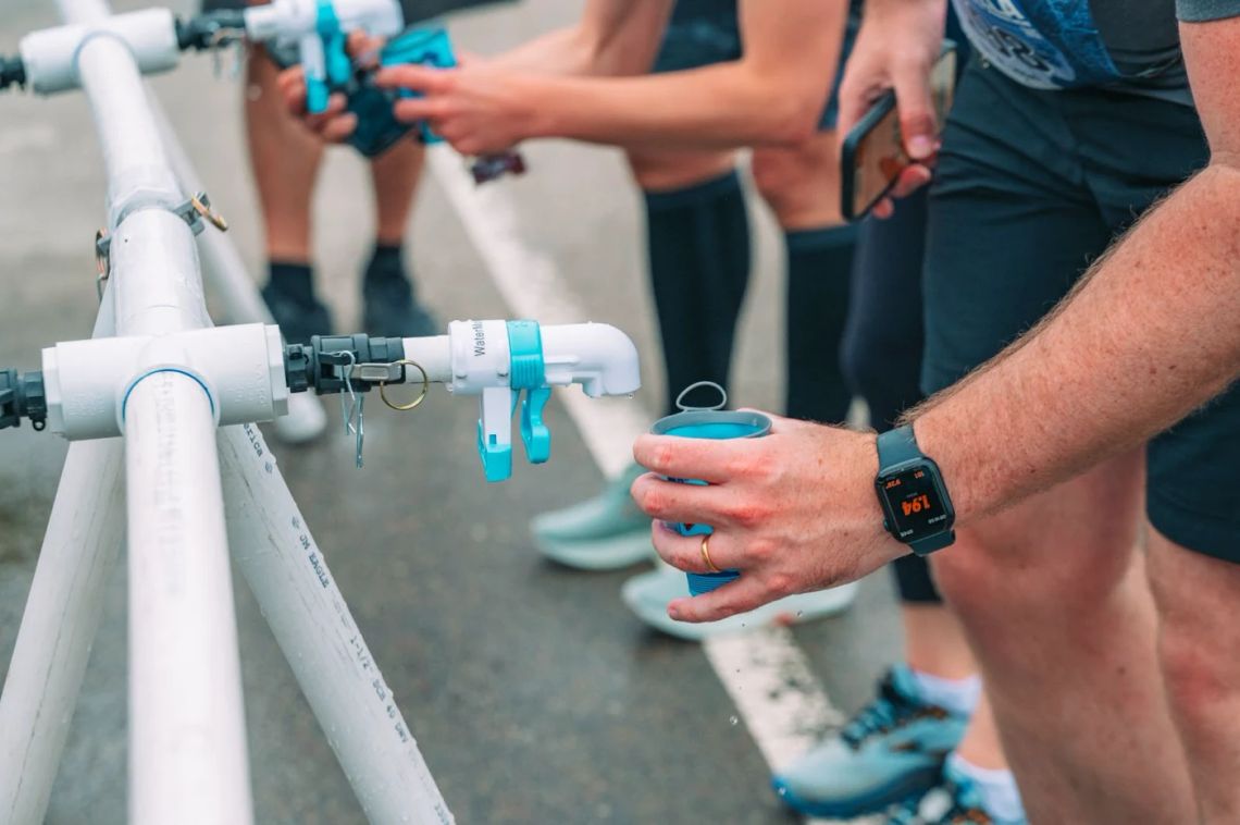 HydraPak proves refillable race hydration is the smart, sustainable choice