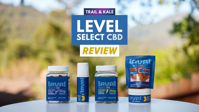 Level Select CBD Review Trail and Kale