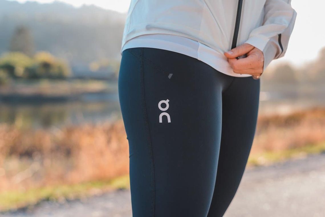 on running tights review Trail Kale leggings compression