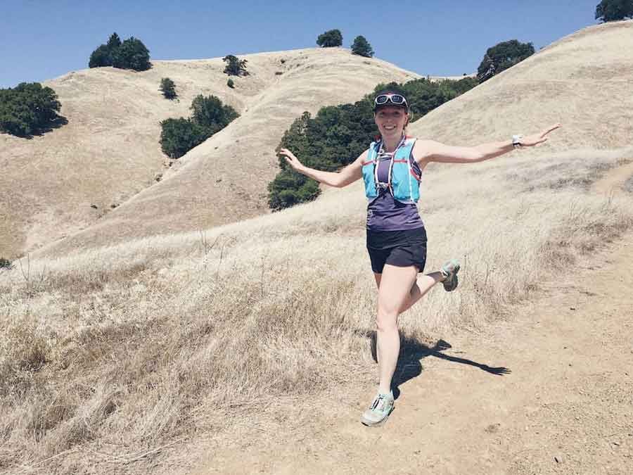 Running on Mount Tamalpais