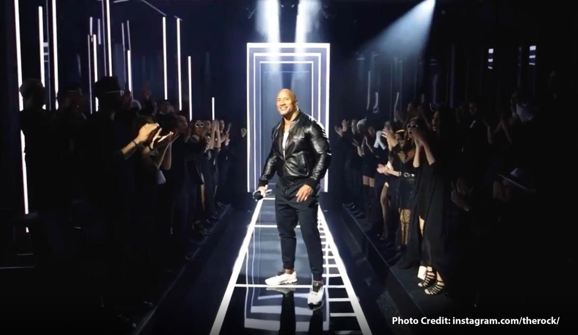 The Rock Dwayne Johnson wearing On Cloud X Trail And Kale 2