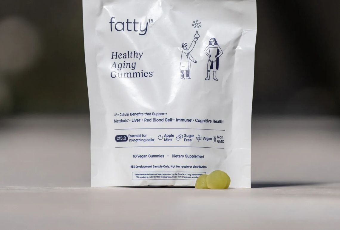 Fatty15 Healthy Aging Gummies make longevity goals easier to achieve