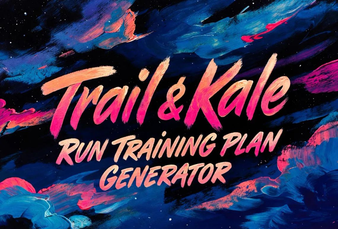 Running training plan generator (5K to 100-mile ultra)