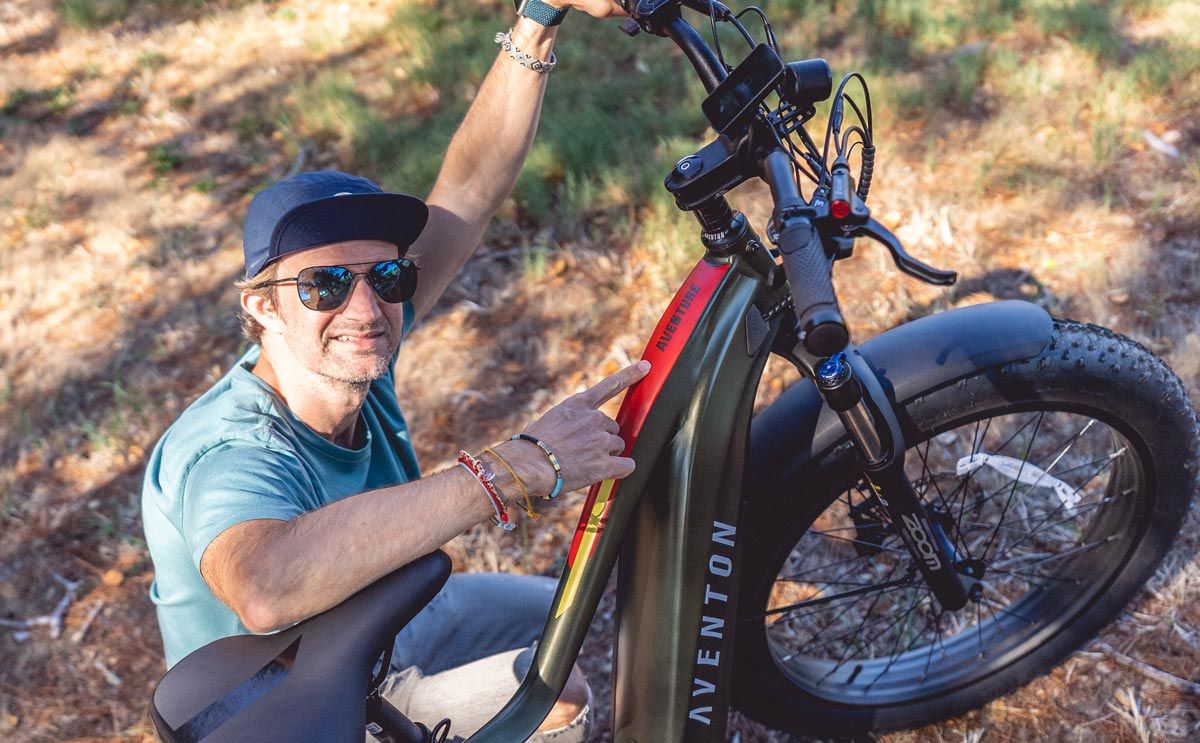 Aventon Aventure Review new trail and kale