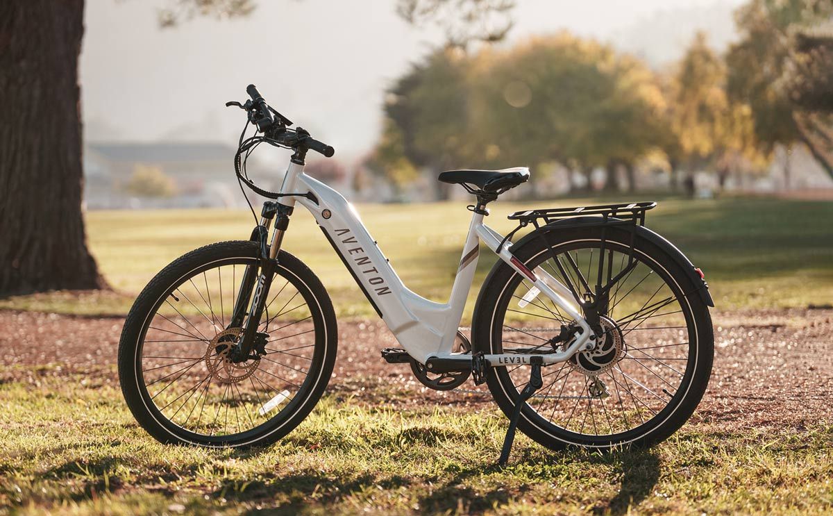 Aventon Level 2 review by Trail and Kale