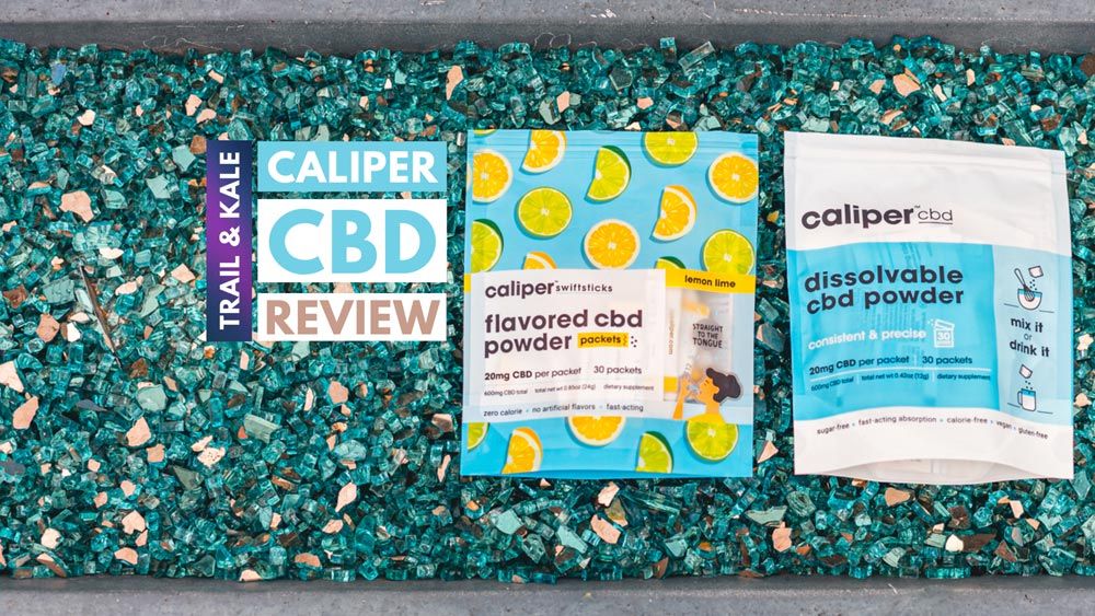Caliper CBD Review CBD Powder Trail and Kale Featured