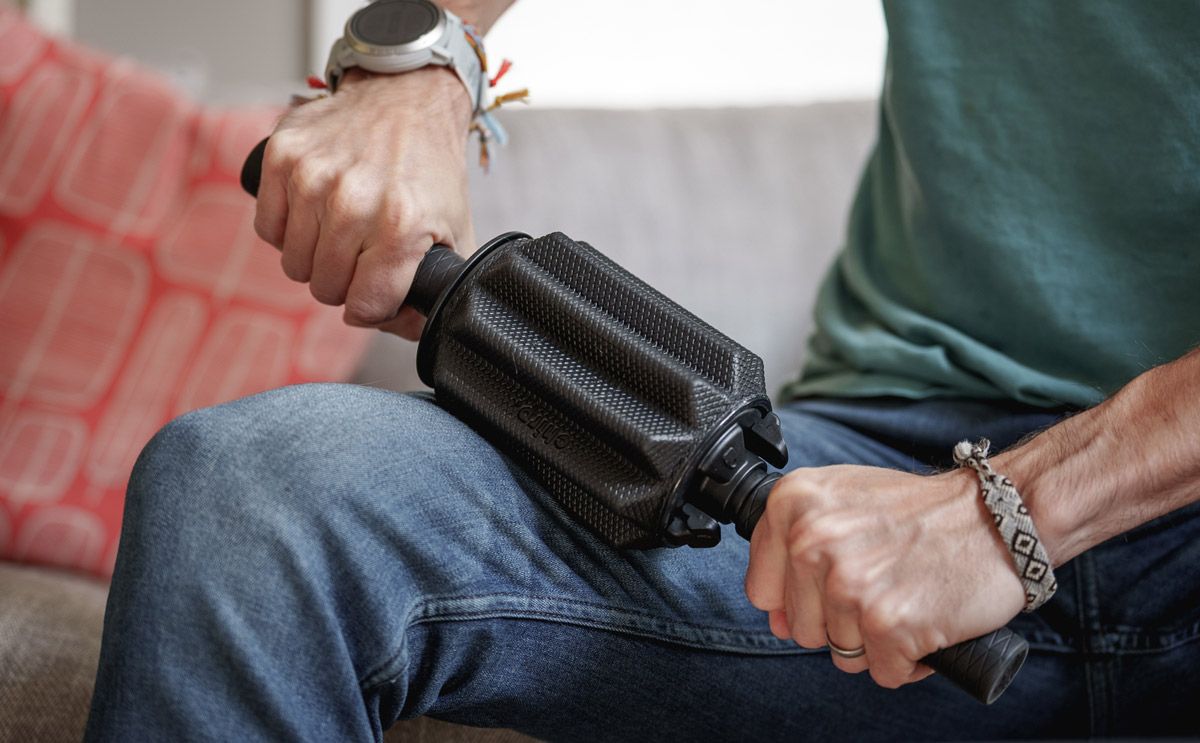 Chirp 3 in 1 muscle roller and super comfort wheel alt featured in Trail and Kale