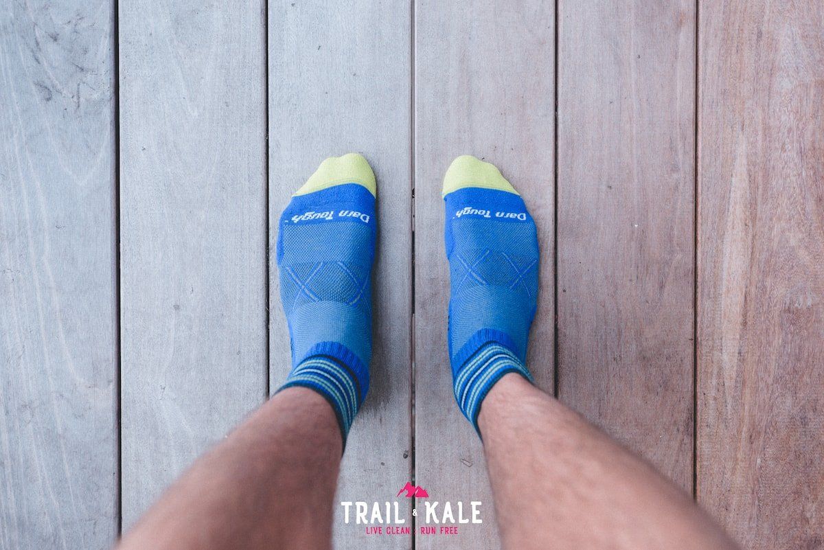 Darn Tough Socks Review - Coolmax Vertex 1 Quarter - Darn Tough running socks review - Trail & Kale-5-min