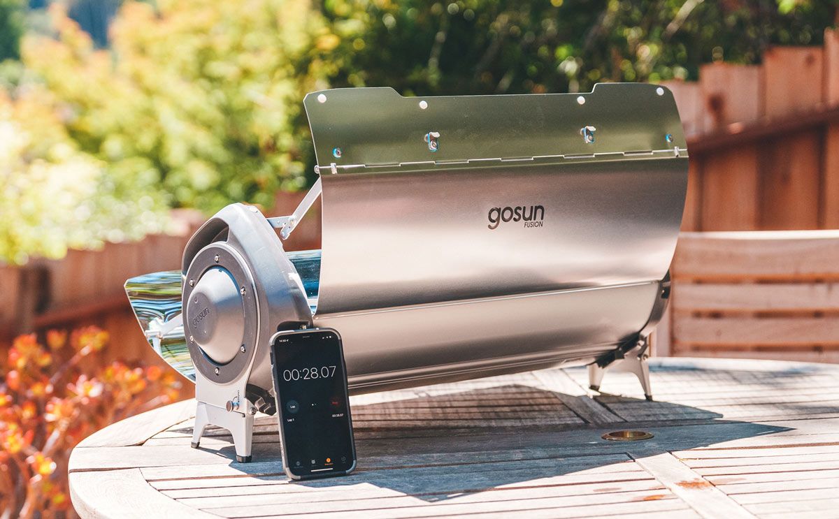 GoSun Solar Oven Review Featured Trail and Kale