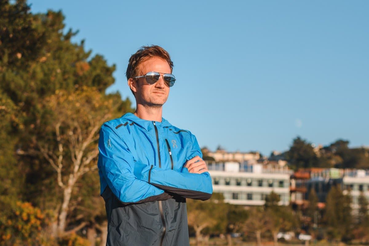 On Weather Jacket mens review Trail Kale sml