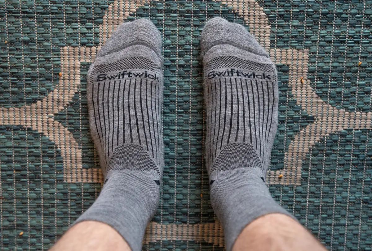 Swiftwick Pursuit Quarter Crew High Socks review