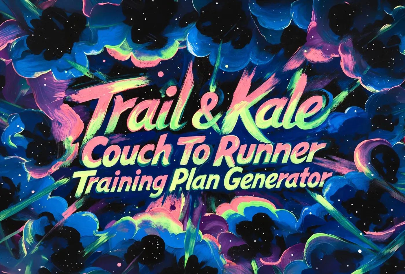 Couch to 5K, 10K, Half Marathon Training Plan Generator