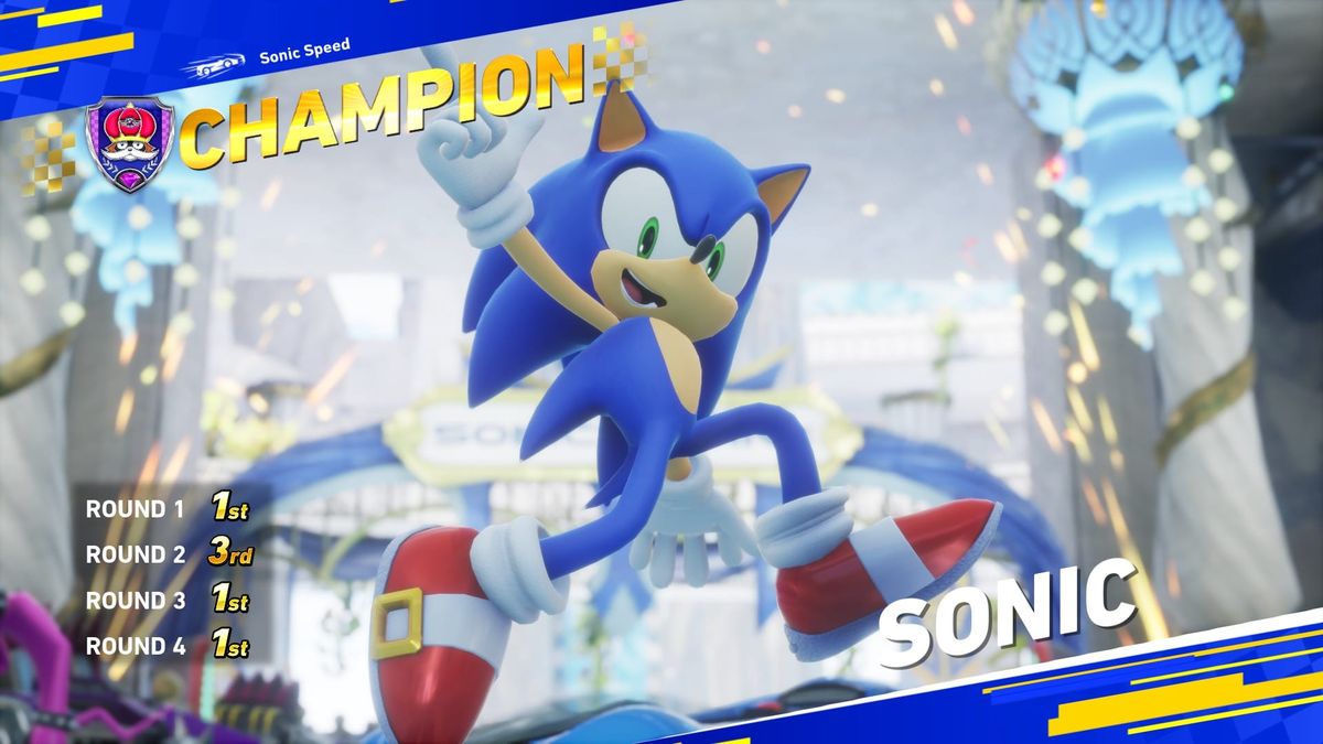 Sonic Racing Crossworlds beta is Mario Kart 8, not World, but for arcade sickos