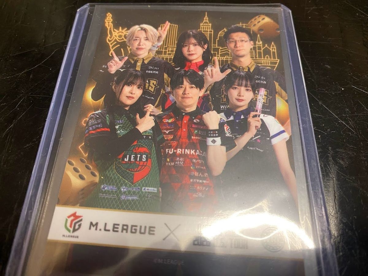 I got my play and my otaku keychains complimented by mahjong pros at the M.League x WRC meet in New York