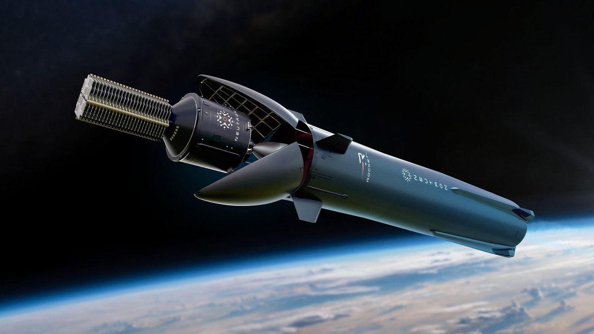 Rocket Lab's Neutron Rocket Deploys Satellites