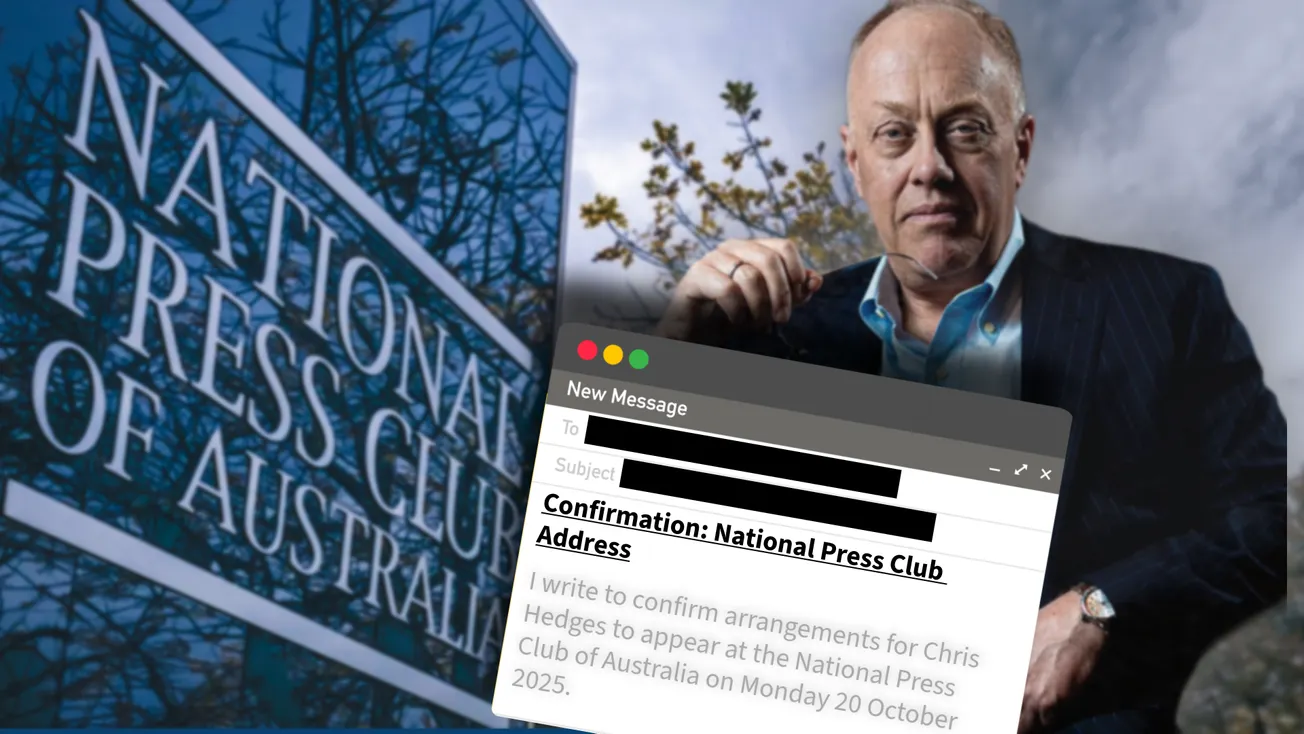 Exclusive: National Press Club cancelled Pulitzer Prize-winning journalist for being “in favour” of Palestine
