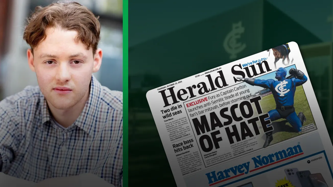 Exclusive: Carlton Mascot Breaks Silence After Being Fired For Leaving IDF Fundraiser