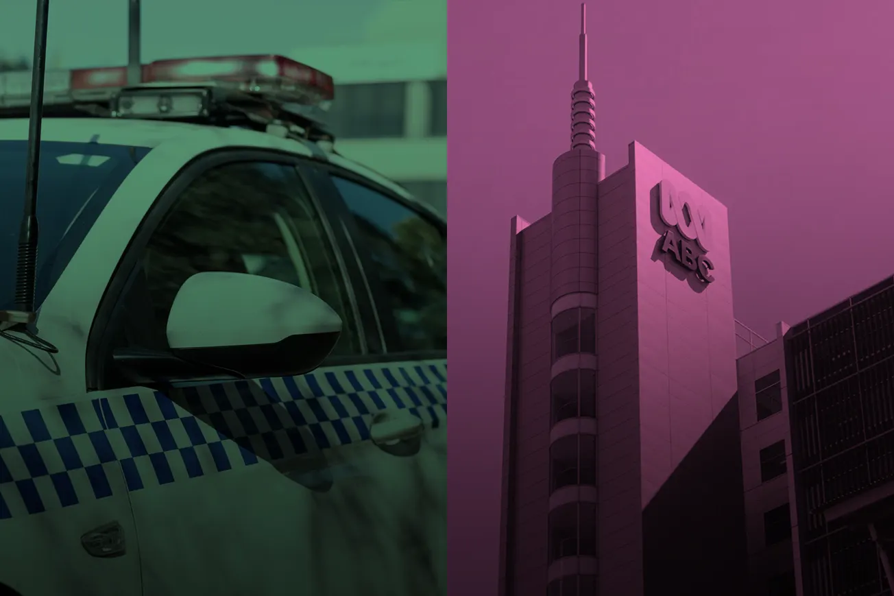 Late-night Police visit to ABC + What is going on at Four Corners?
