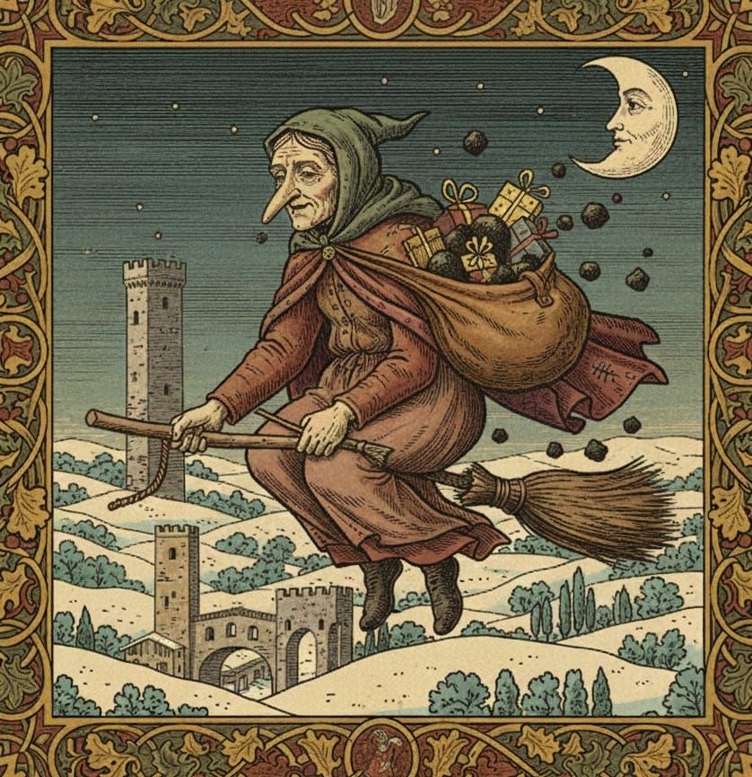 🌙🌝La Befana - The Italian Christmas Witch✨