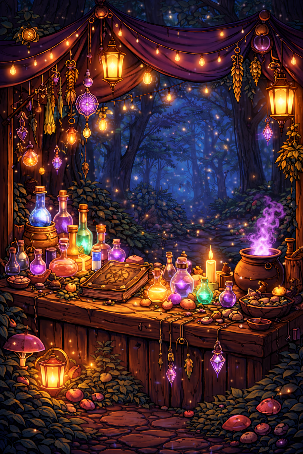 ​🌙 The Currency of Shadows: The Folklore of the Night Market 🌙