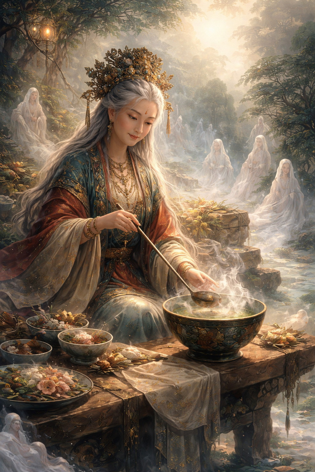 ​🌸 Meng Po: Meeting the Lady of Forgetfulness 🌸