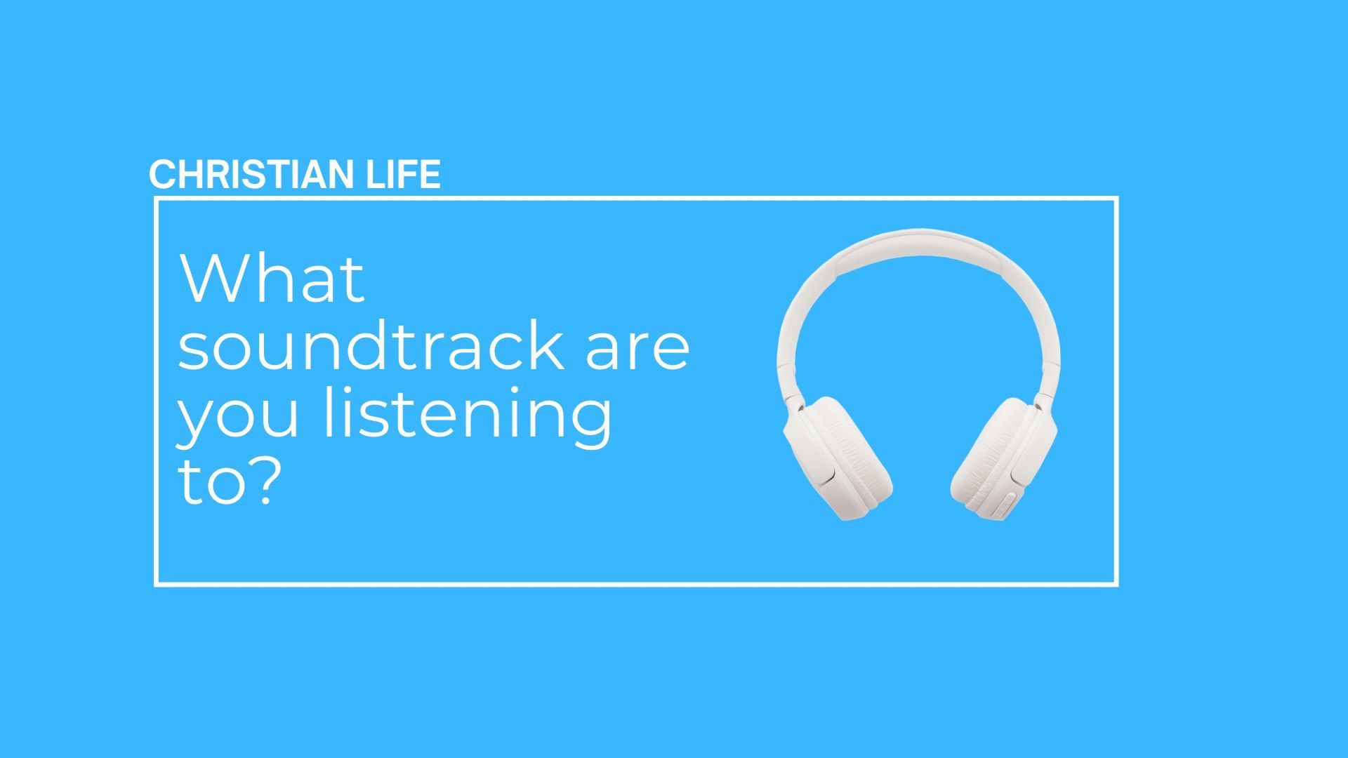 What SoundTrack 🎶 Are You Listening 🎧 To?