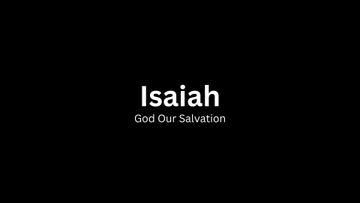 Isaiah