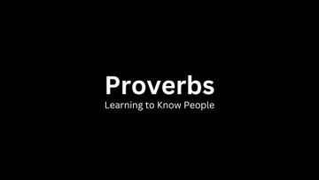 Proverbs