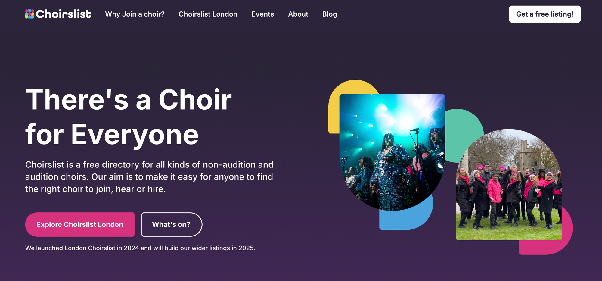 Choirslist: There’s a Choir for Everyone