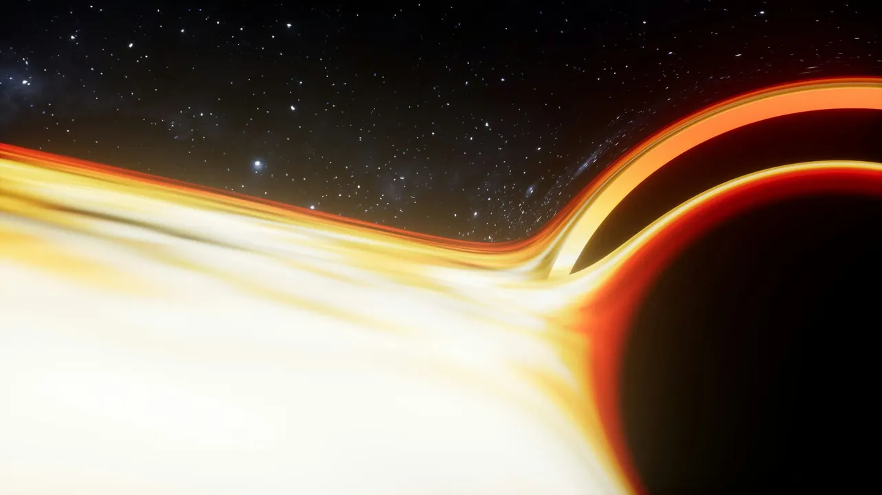 Stylised image of a black hole with glowing light around it, symbolising the pull of shallow branding and the challenge of creating an EVP with real meaning that escapes slogan-level gravity.