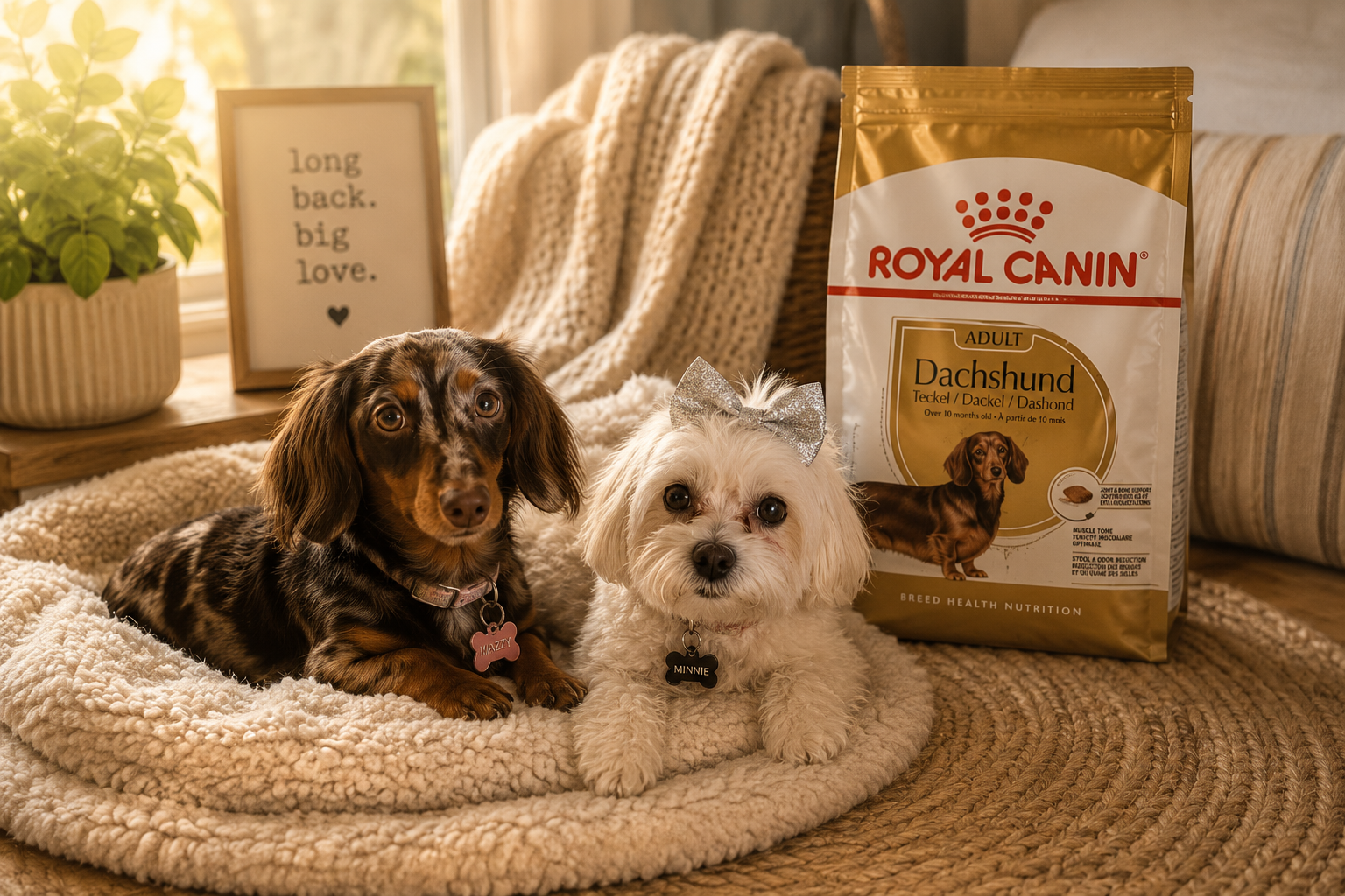 The Food My Dachshund Loves, and My Daughter's Dog Stole