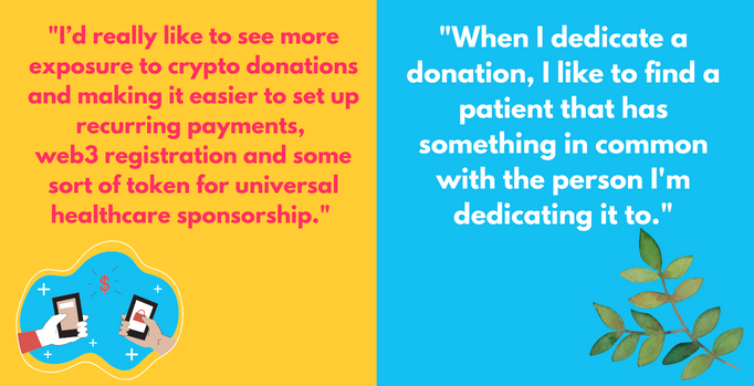 Some of the feedback shared by our community in the survey!