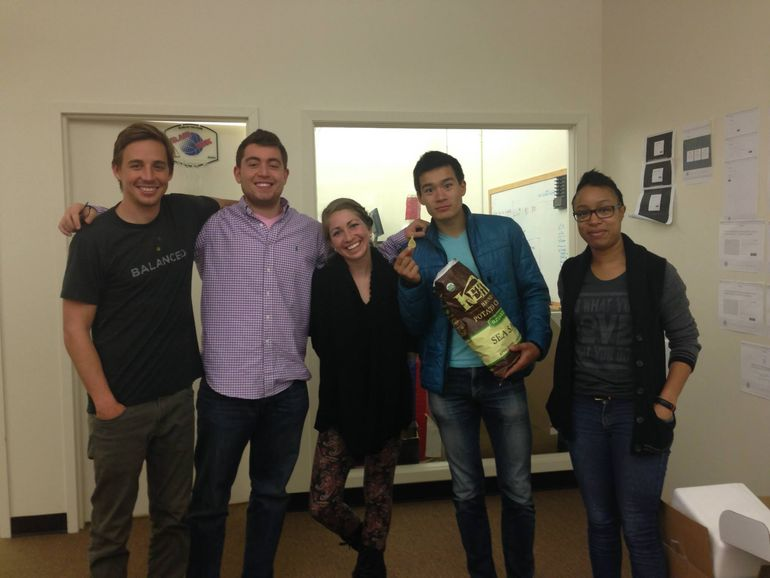 This is a picture of Daniel from when he interned at Watsi in San Francisco during his fall semester of college which was in NY! Flew back for finals :)