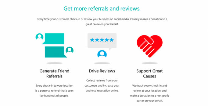 A screenshot of how it works page on www.causely.com