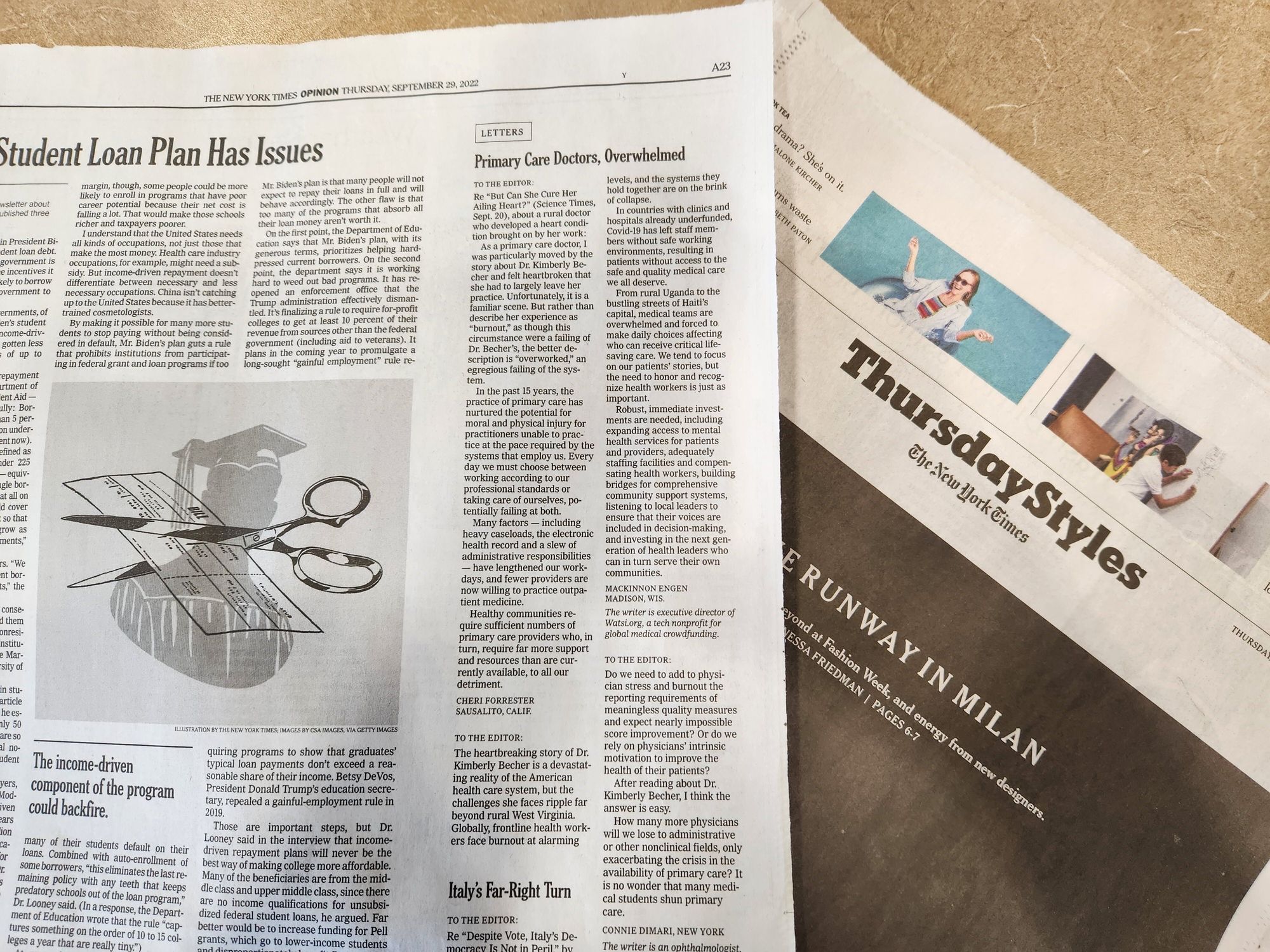 Watsi Executive Director Mackinnon Engen's response in The New York Times shares the urgent need to take action to address health worker burnout.