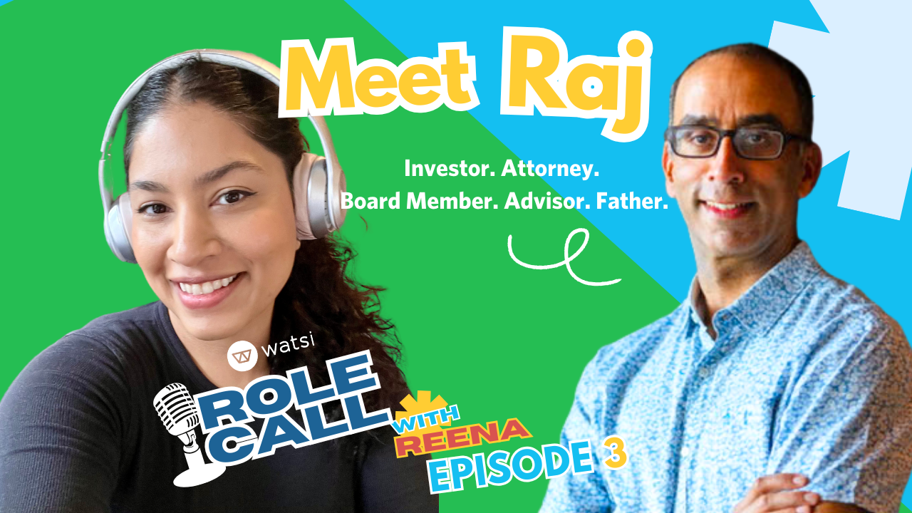 Image of Role Call Episode three featuring Board Member Raj and hosted by Reena.