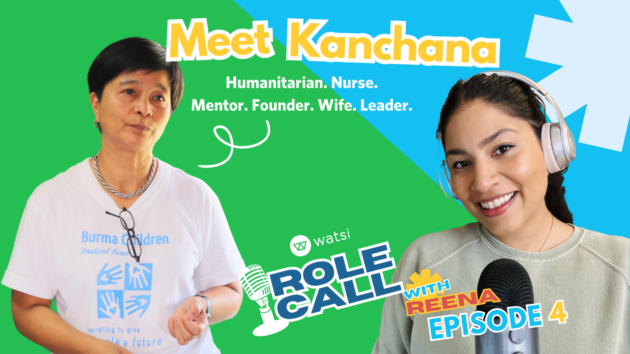 Image of Role Call Episode four featuring Kanchana from BCMF and hosted by Reena.