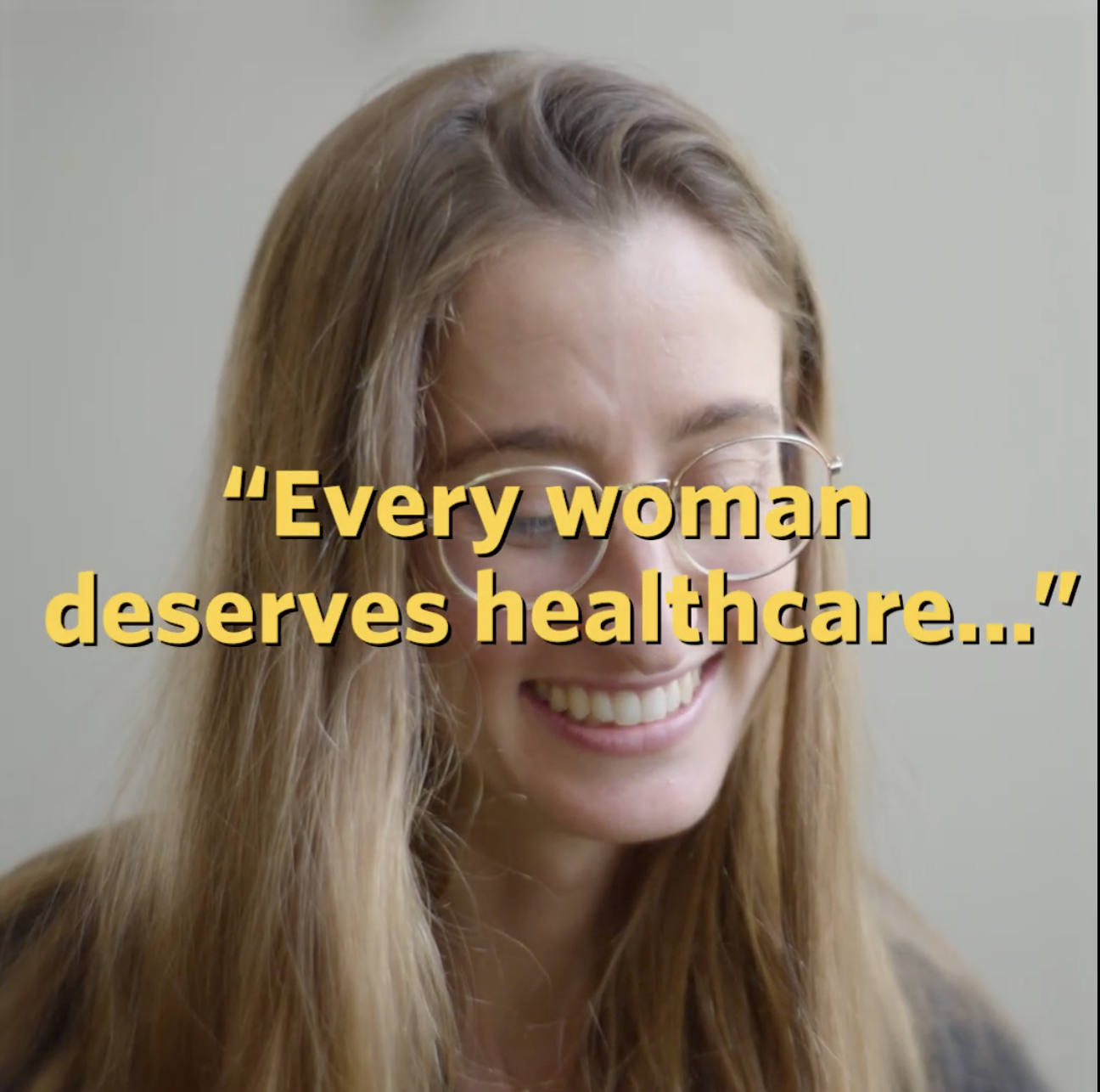 Video of Hannah sharing her monthly donor journey with Watsi