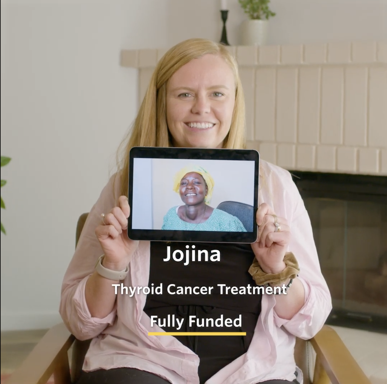 Video of Syndey sharing her monthly donor journey with Watsi